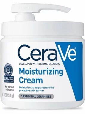 CeraVe Moisturizing Cream for Face a Body Normalto Very Dry Skin with Pump 16 Oz